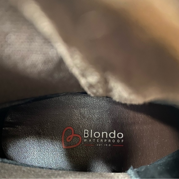 Blondo Dahlia Brown Suede Buckle Bootie 11M - Picture 12 of 14